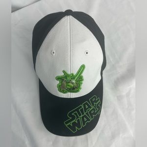 Star Wars cartoon yoda baseball hat.
